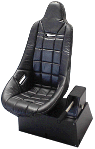 Helicopter Seat with Cover and Base