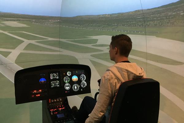Airbus AS350 Helicopter Simulator