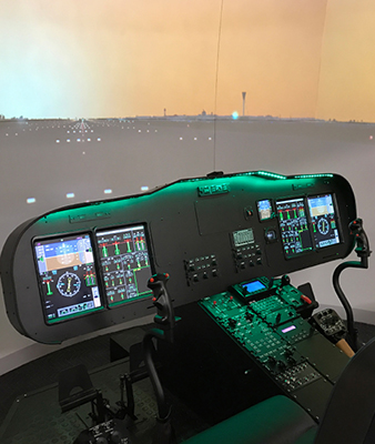 Augusta Westland AW139 Helicopter Simulator
