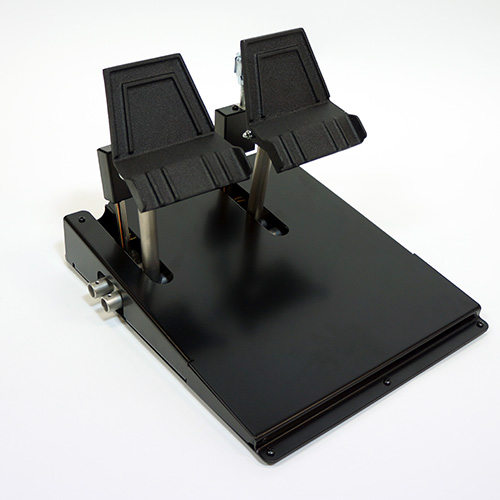 Rudder Pedals with proportional brake system